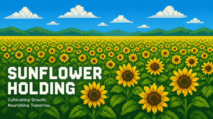 Sunflower Holding ウェブサイト プレビュー